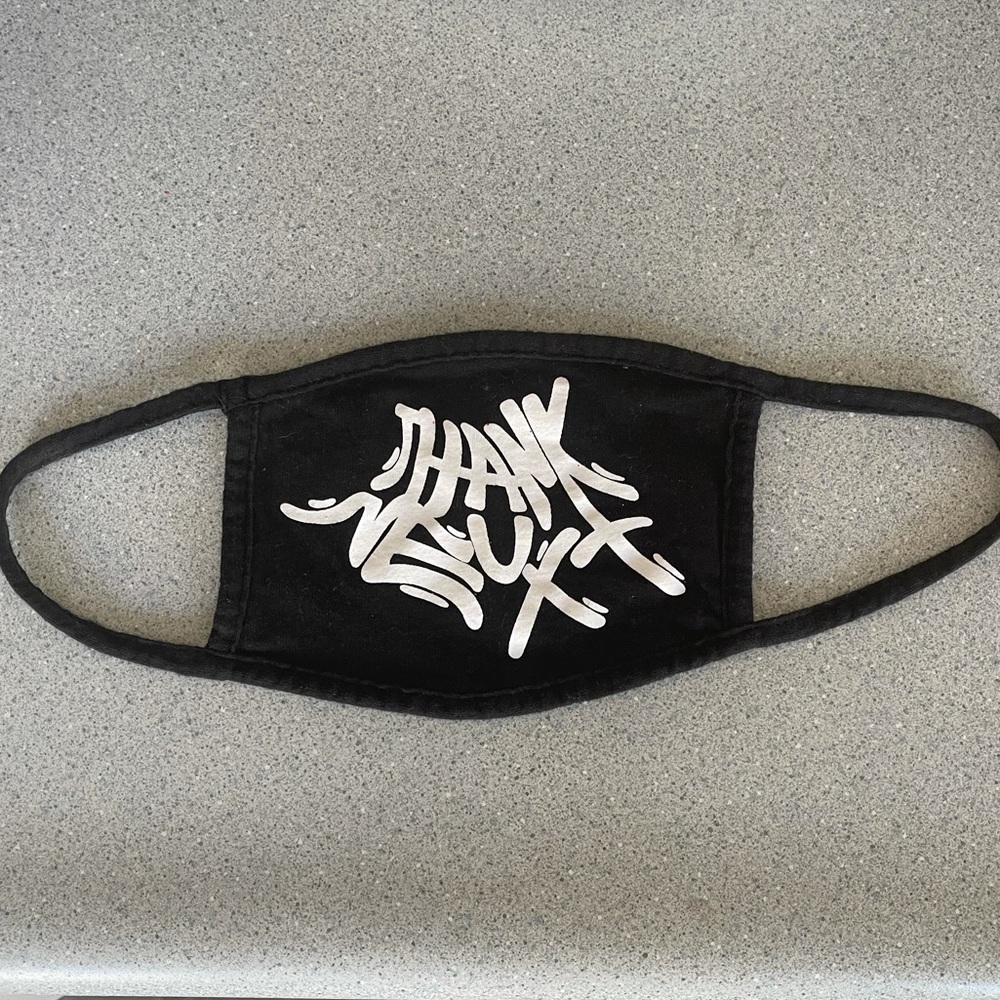 Ariana Grande thank u next face mask